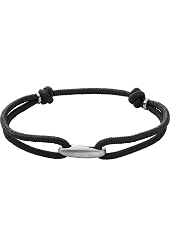 SKAGEN Herrenarmband mehrsträngig Nylon grau, SKJM0197040