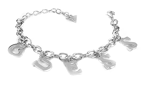 Guess Follow My Charm Bracelet L Silver