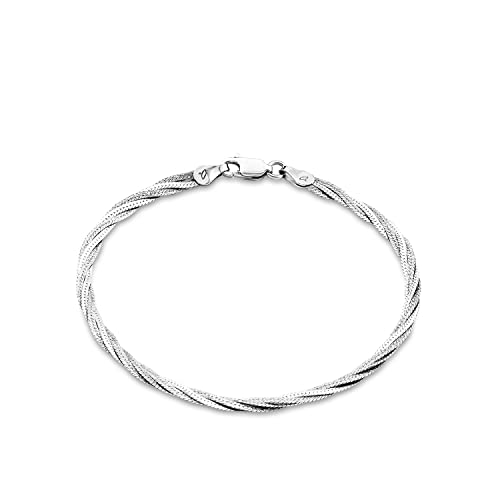 Amor Armband 925 Sterling Silber Damen Armschmuck, 19 cm, Silber, Kommt in Schmuck Geschenk Box, 2016486