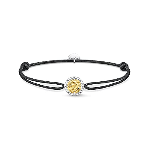 Thomas Sabo Sabo Unisex Armband Little Secret Glaube Liebe Hoffnung Gold 925er Sterlingsilber mit 750er Gelbgold-Vergoldung, Gr. 16cm-27cm, LS131-543-7-L22V