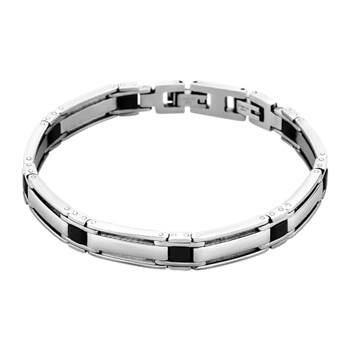 LOTUS STYLE Armband LS1575-2/1 Men In Black Edelstahl 212.00 mm für Herren