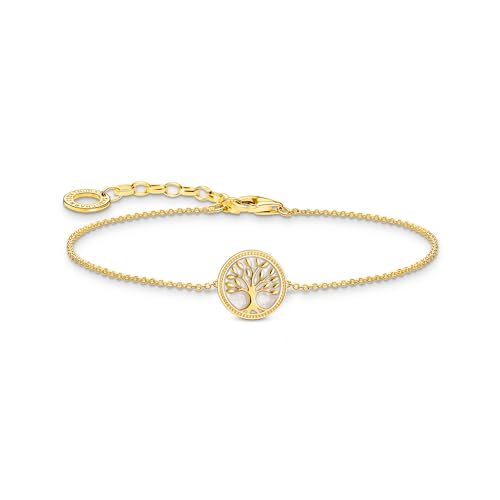 Thomas Sabo Armband mit Tree-of-Love-Anhänger vergoldetes Silber A2160-427-39