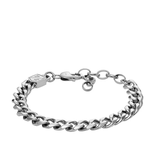 Fossil Herren-Gliederarmband Bold Chains Edelstahl, JF04615040