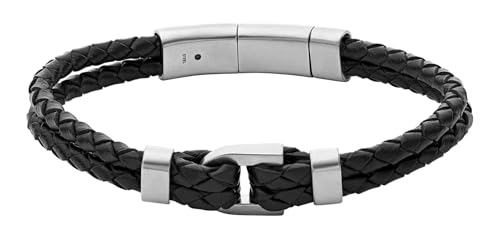 Fossil Armband Für Männer Heritage, Innenlänge: 180~195mm Silber Edelstahlarmband, JF04202040