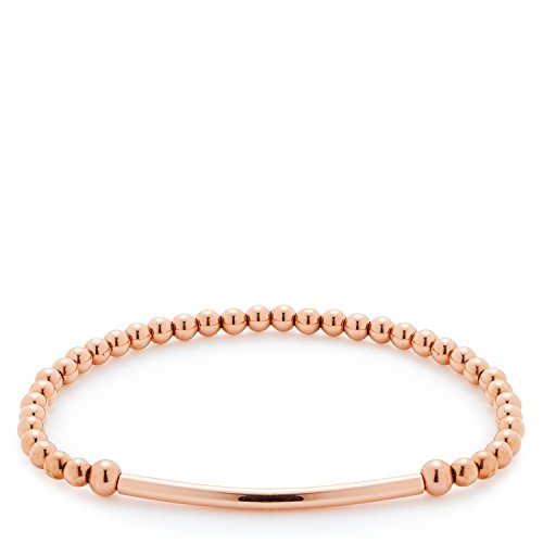 JEWELS BY LEONARDO Damen Armband Poesia Darlin's Edelstahl/roségold 7 cm Zugarmband flexibel 015915