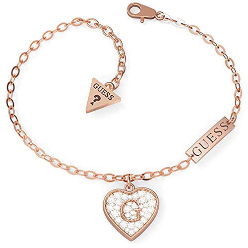 GUESS G Shine Bracelet Acier Doré Rose UBB79064-S