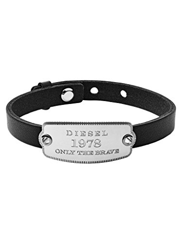 Diesel Herren-Manschetten Armbänder Edelstahl DX1130040