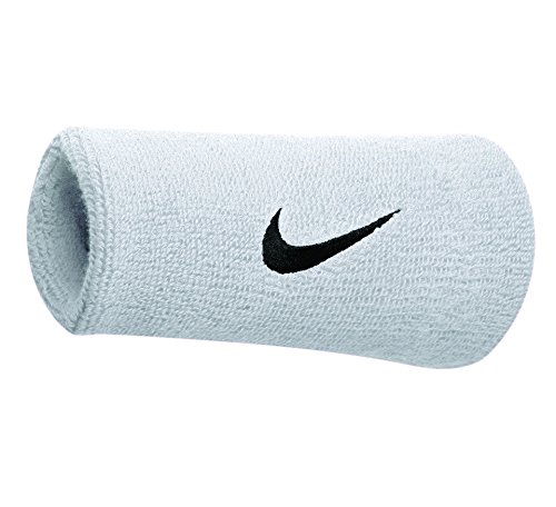  Unisex Swoosh Doublewide, Weiß / Schwarz, 1size EU