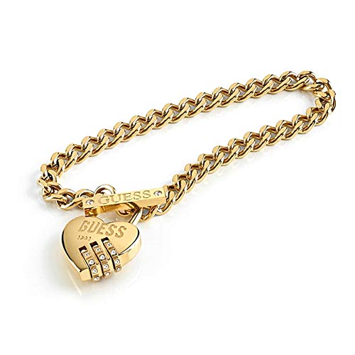 GUESS Lock Me Up Bracelet Acier Doré UBB20057-S