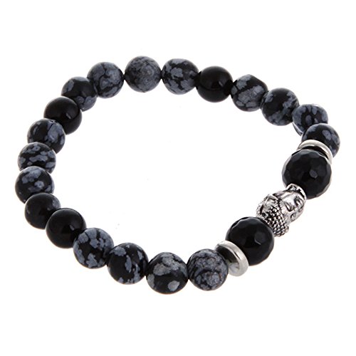 Buddha Armband für Männer oder Frauen Meditation Mala Buddhistische Gebetskette Yoga Armband